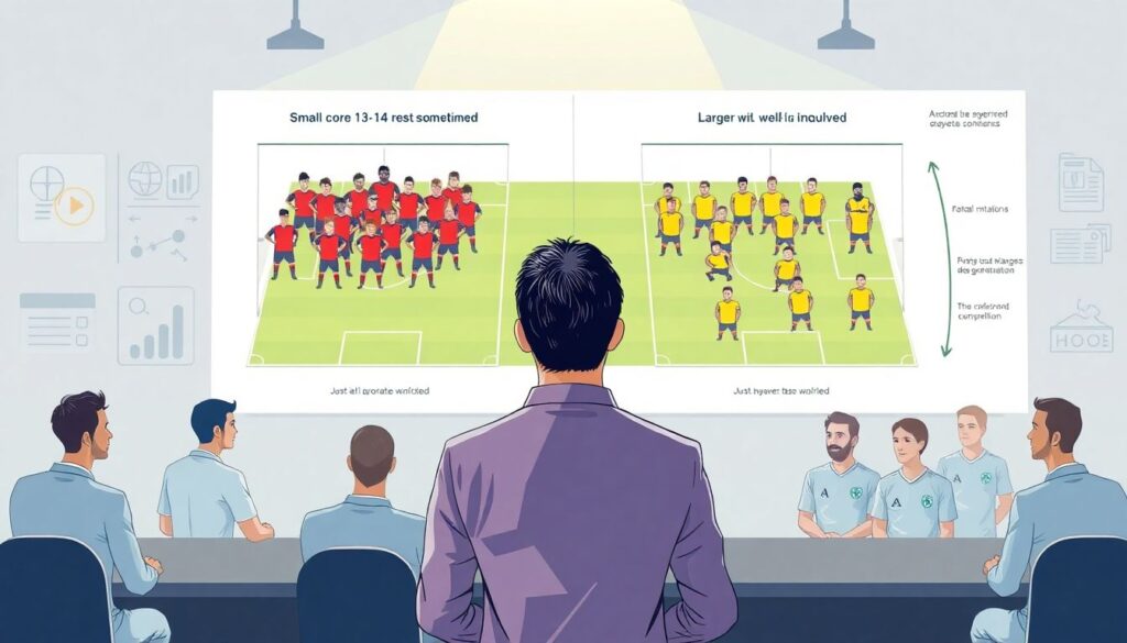 Виды замен: тактические, повреждения, ротация - иллюстрация