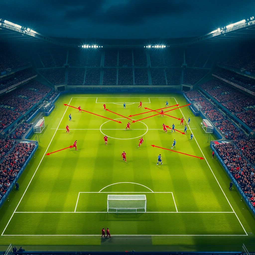 Тактические задержки и быстрые перестройки в середине тайма в футболе