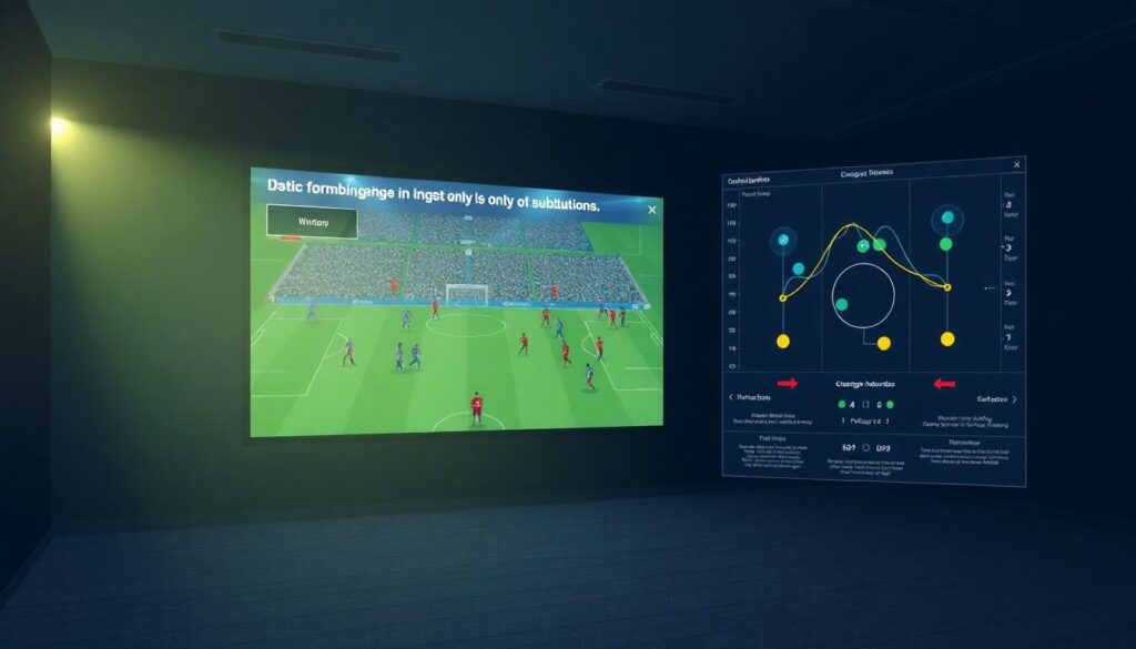 Роль тайминга замен в футбольной тактике - иллюстрация