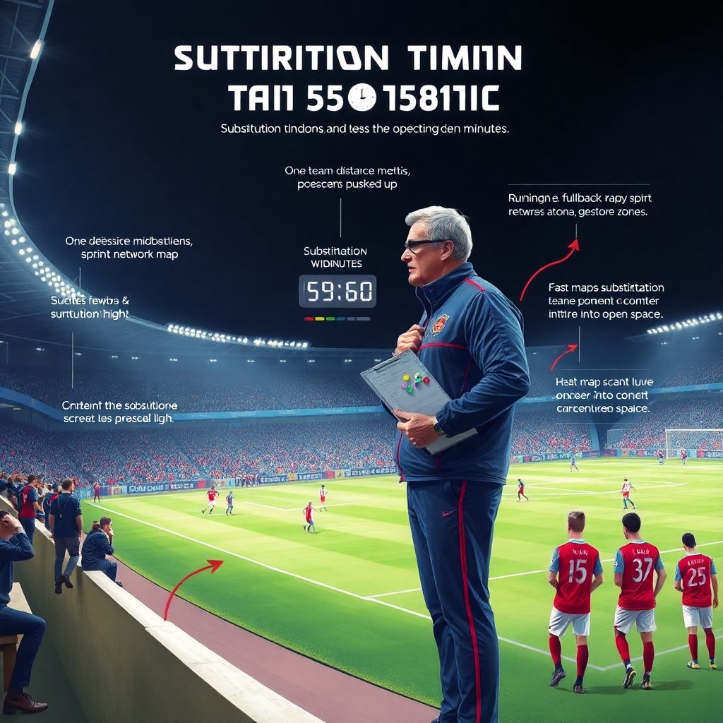 Роль тайминга замен в футбольной тактике и влияние на исход матча