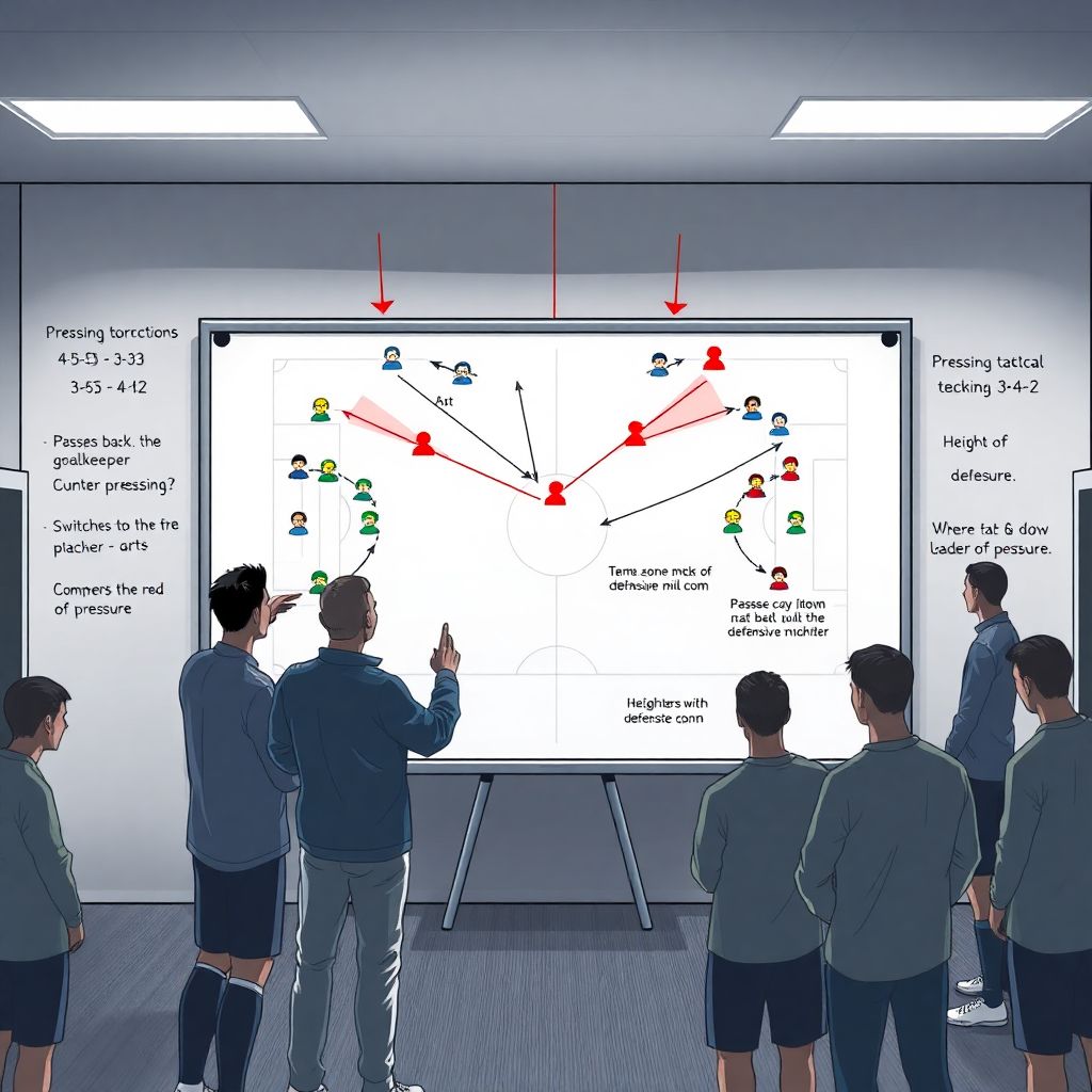 Прессинг и контрпрессинг в сменах схем: как применять эти тактические приемы