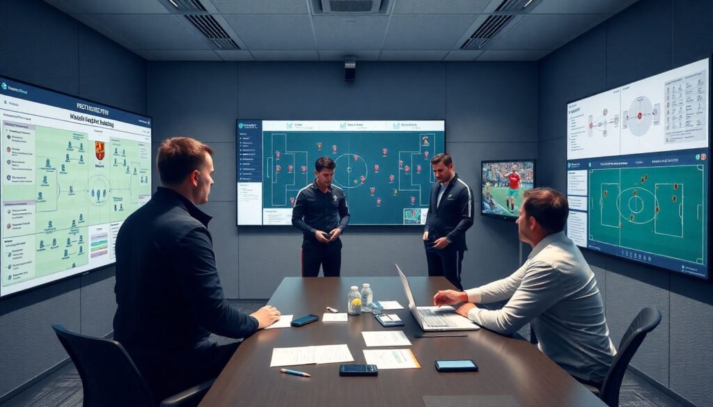 Тактические перестановки: смена опорников и атакующих игроков - иллюстрация