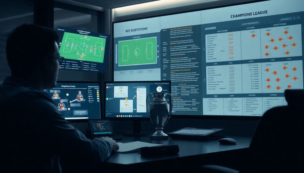Разбор ключевых замен в Лиге чемпионов - иллюстрация