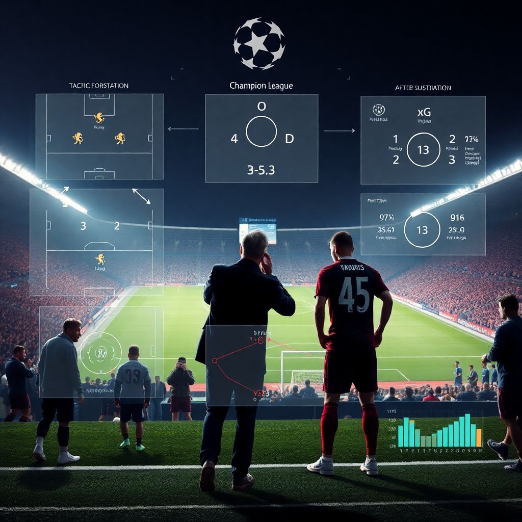 Разбор ключевых замен в Лиге чемпионов: как замены решают исход матчей