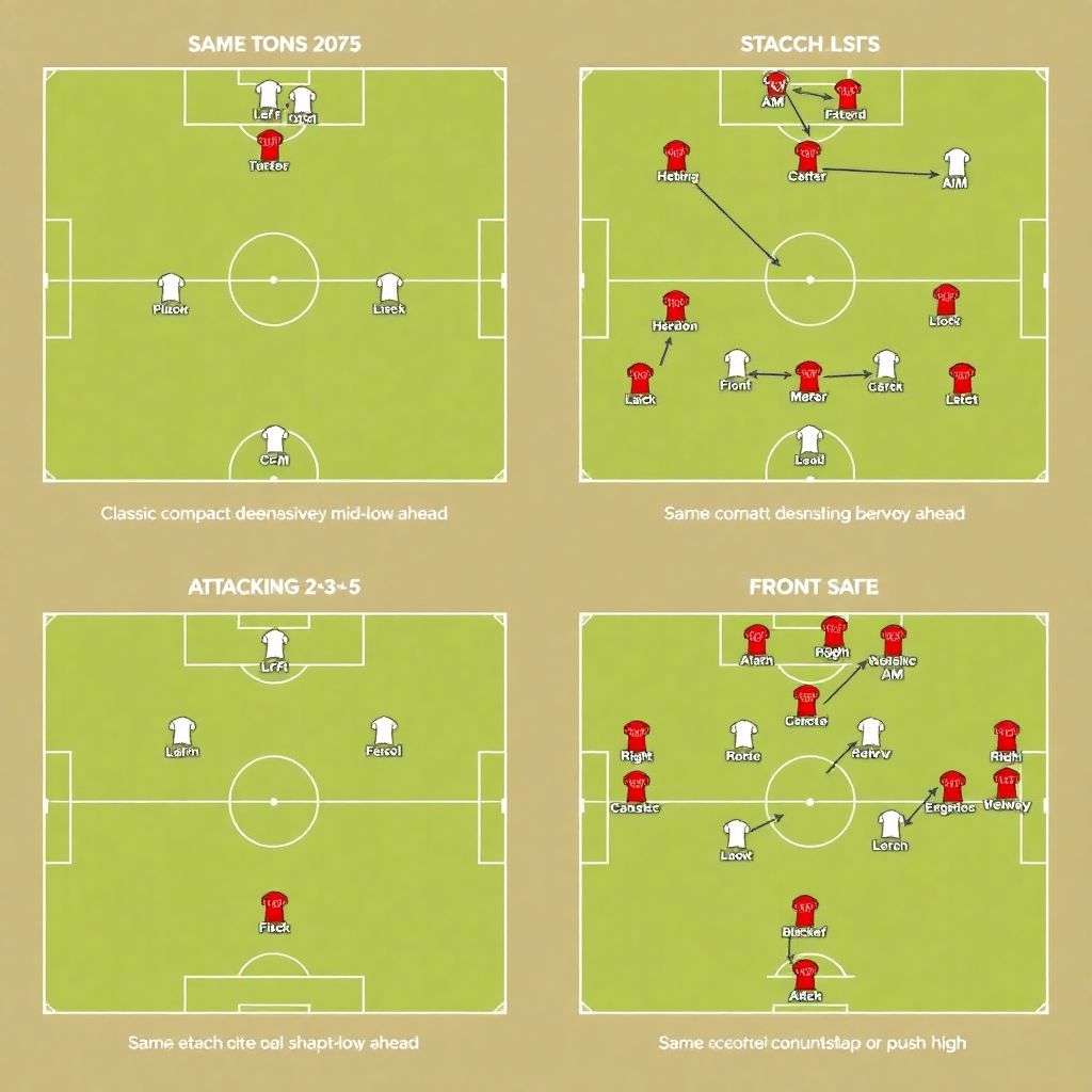 Примеры удачных перестроений без потери обороны в современной тактике