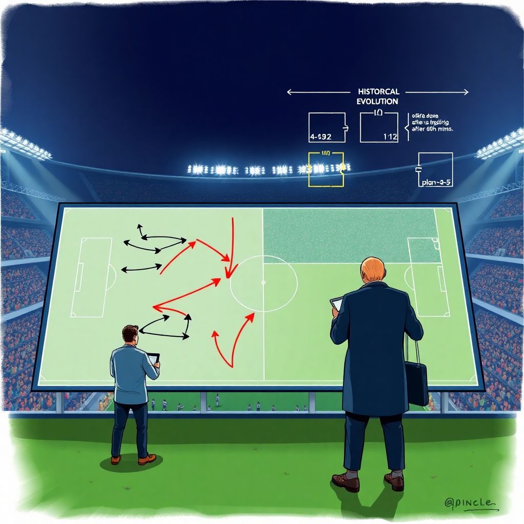 Тактики из чемпионатов мира: анализ изменений по ходу футбольного матча