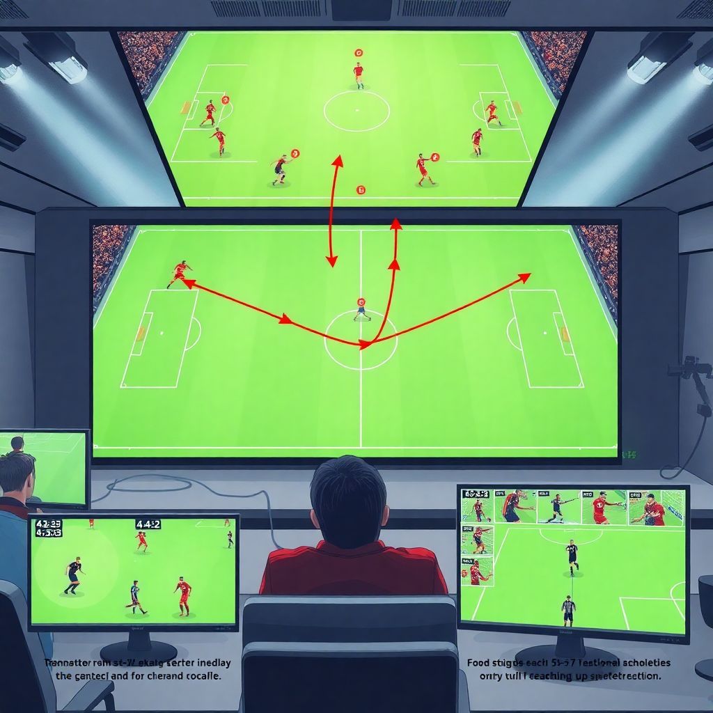 Методы анализа матчевых перестроений по видеоданным в современном футболе