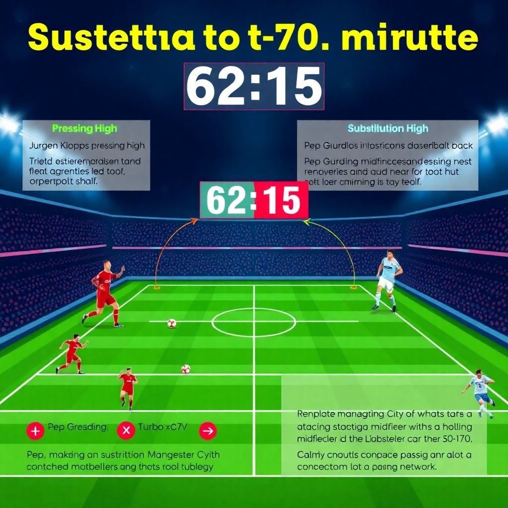 Разбор кейсов замен в 60–70-й минуте: тактика тренеров и влияние на матч