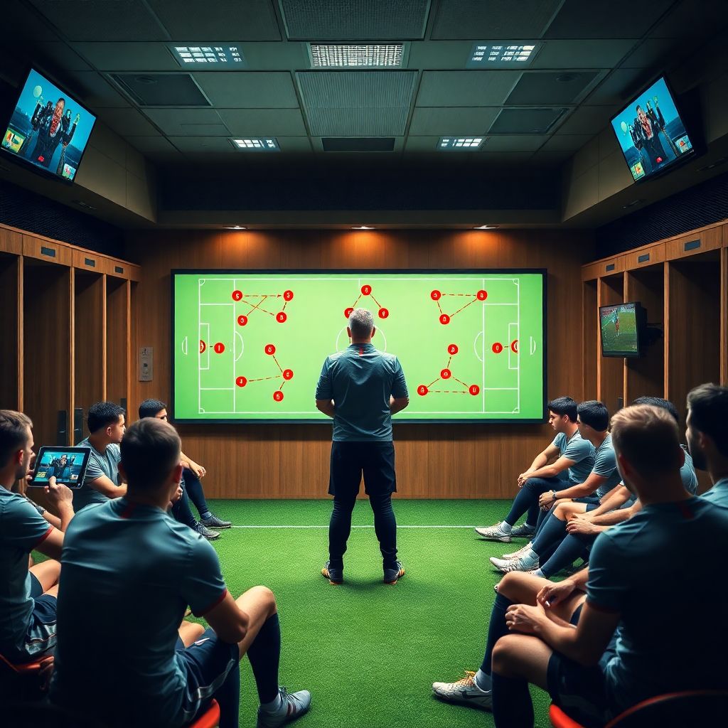 Истории великих матчей и реконструкции схем в перерывах на поле