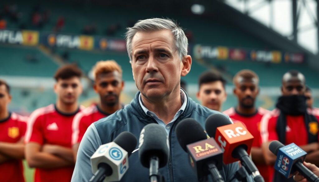 Как читать интервью тренеров о причинах замен - иллюстрация