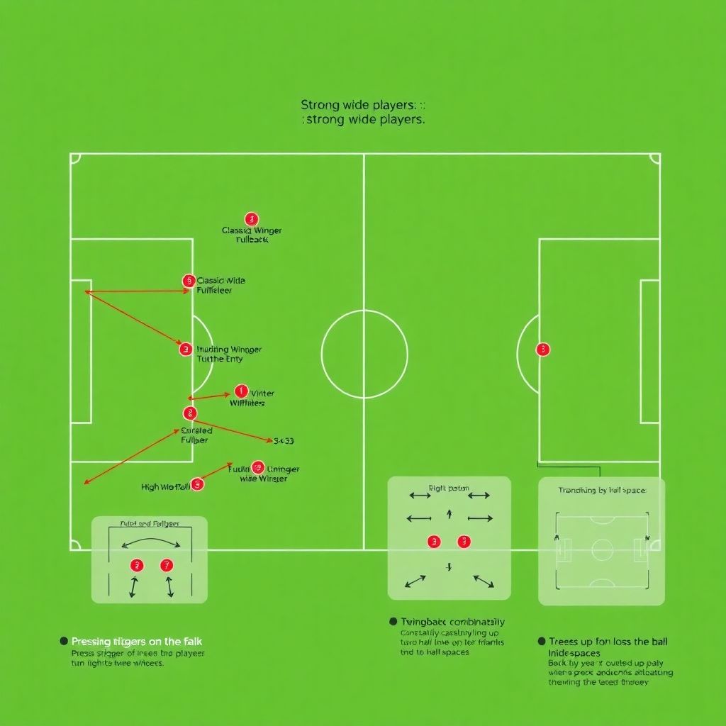 Адаптация схем под сильных фланговых игроков в современном футболе