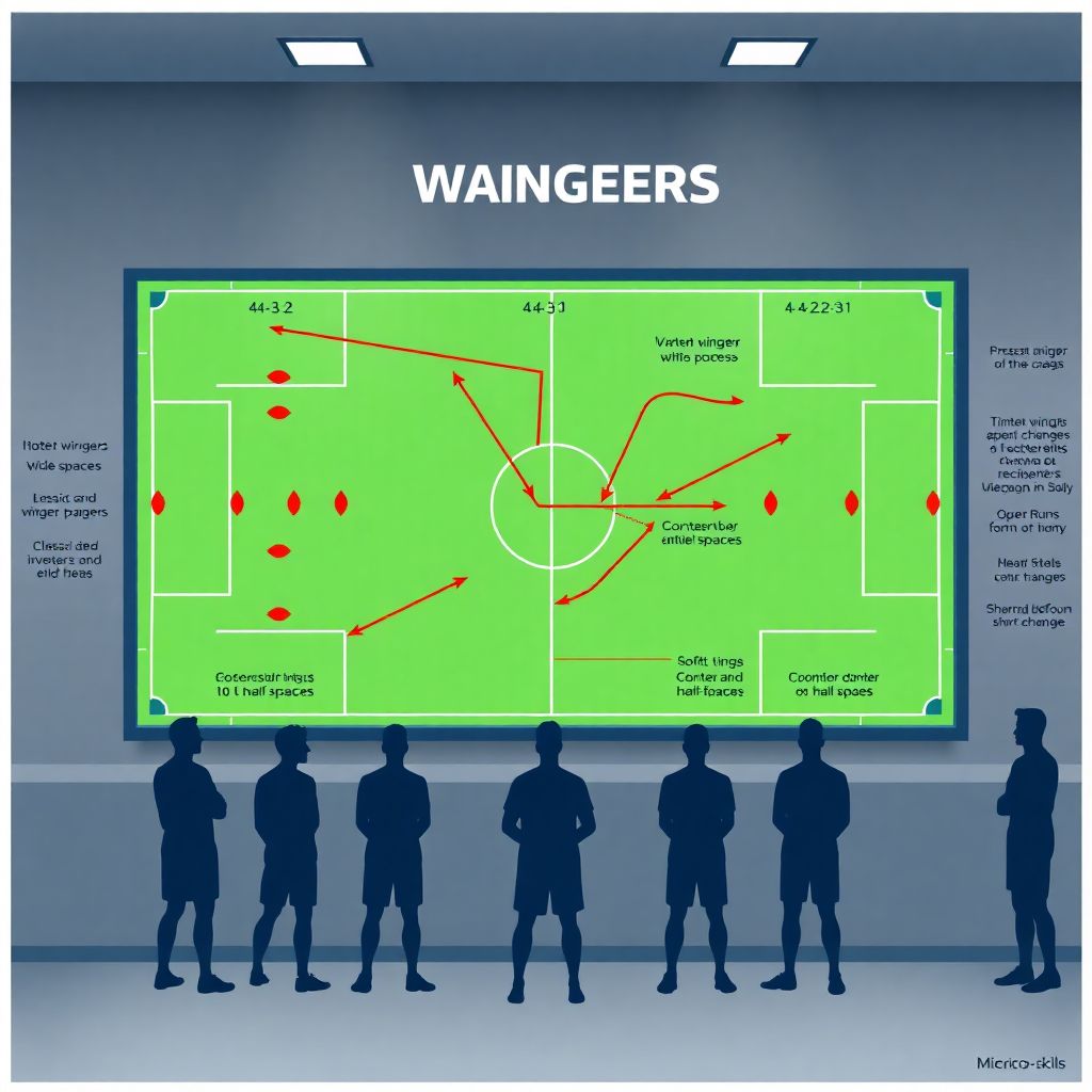 Роль вингеров в разных перестройках и их влияние на тактическую гибкость команды