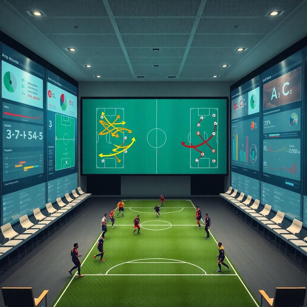 Как использовать вариативность схемы в футболе для эффективного противодействия прессингу