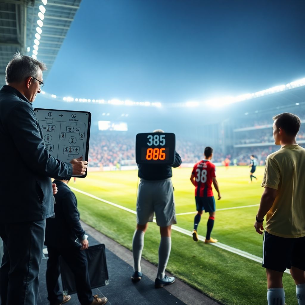 Замены в концовке игры: риски и преимущества для команды и результата