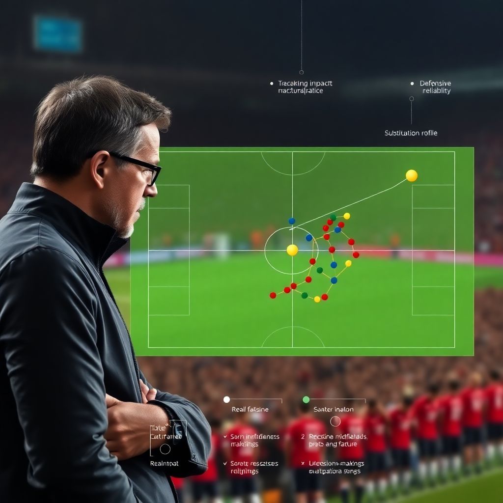 Как подбирать замену в зависимости от формы ключевых игроков в матче
