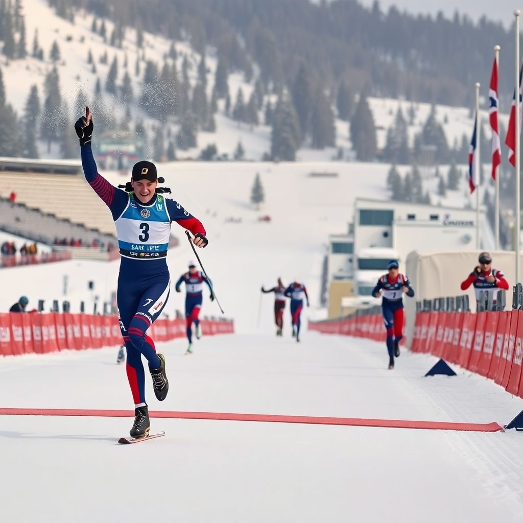 Француз Дамьен Леве выиграл мужской спринт ЧЕ по биатлону в Норвегии